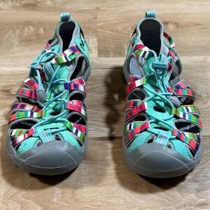 KEEN Whisper Raya Fusion Sandals Girls Size 4 (Women 6) GUC Water Shoe